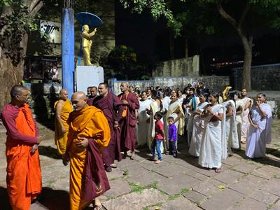 सारिपुत्र बुद्ध विहार आबेङकर नगर भोपाल वर्षावास समारोह संपन्न