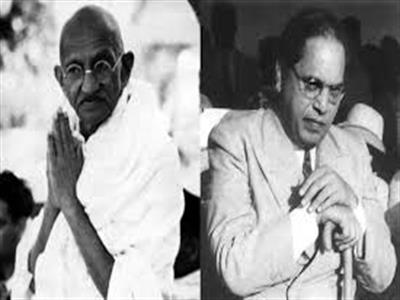 baba and gandhi