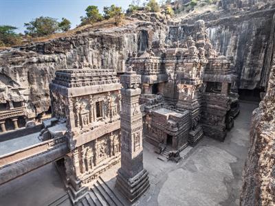 कैलासा मंदिर, एलोरा गुफाएं, महाराष्ट्र, भारत