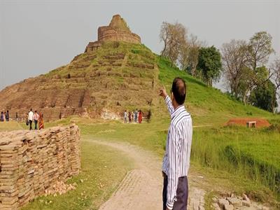 Kesaria Stupa in East Champaran, Bihar