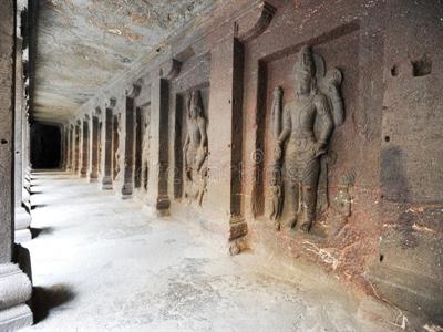 कैलासा मंदिर, एलोरा गुफाएं, महाराष्ट्र, भारत